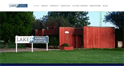 Desktop Screenshot of mylakeanimalhospital.com